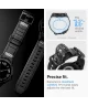 Spigen - Rugged Armor Pro - Galaxy Watch 6 Classic 43MM - Hoesje en Bandje Zwart