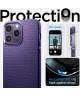 Spigen Liquid Air Apple iPhone 14 Pro Max Hoesje Back Cover Paars