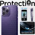 Spigen Liquid Air Apple iPhone 14 Pro Max Hoesje Back Cover Paars afbeelding 3