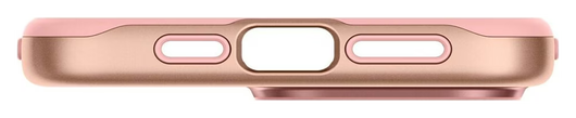 Spigen Style Armor MagFit iPhone 15 Pro Max Hoesje MagSafe Roze Goud afbeelding 9