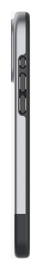 Spigen Style Armor MagFit iPhone 15 Pro Hoesje MagSafe Back Cover Zilver afbeelding 9