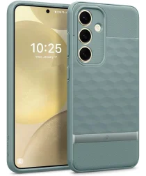 Caseology Parallax Samsung Galaxy S24 Hoesje Back Cover Groen