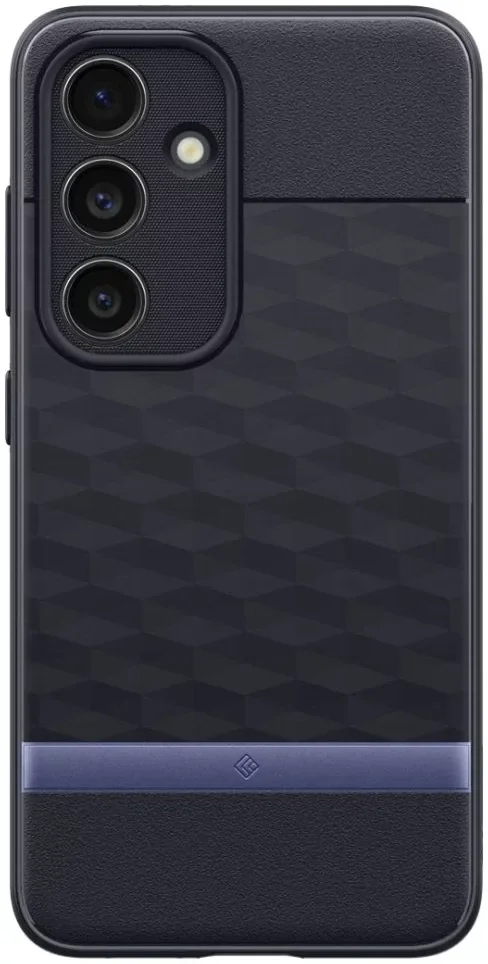 Caseology Parallax Samsung Galaxy S24 Hoesje Back Cover Navy Violet afbeelding 2