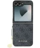 Guess Samsung Galaxy Z Flip 6 Hoesje Charm Back Cover Zwart