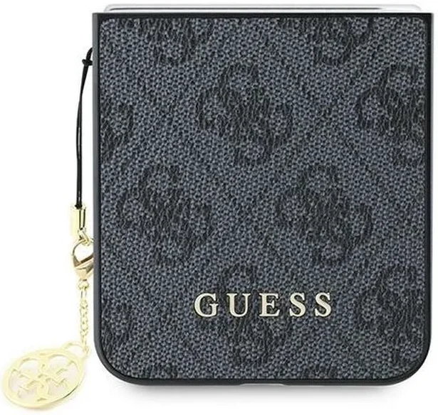 Guess Samsung Galaxy Z Flip 6 Hoesje Charm Back Cover Zwart afbeelding 4