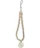 Guess Metalen Telefoonband Ketting Roze/Goud