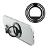 Guess Magnetic Ring Stand Houder - MagSafe Standaard Rhinestones Zwart afbeelding 3