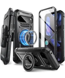 SUPCASE UB Mag Pro Google Pixel 9 / 9 Pro Hoesje MagSafe Stand Zwart