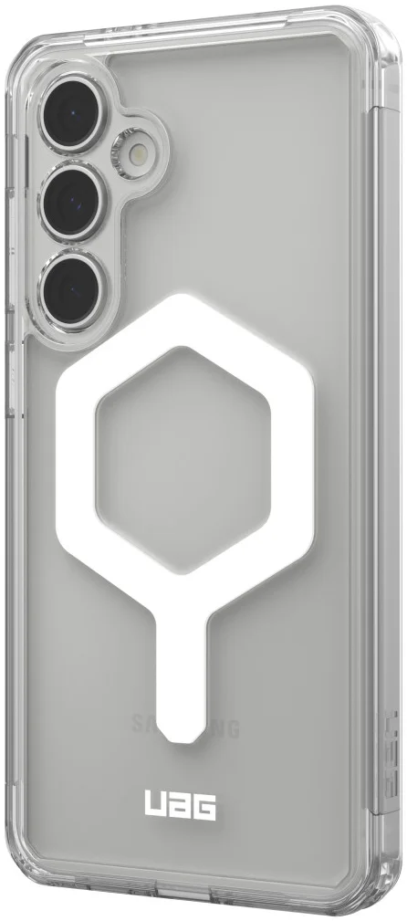 UAG Plyo Pro Samsung Galaxy S24 FE Hoesje MagSafe Back Cover Ice Wit afbeelding 2