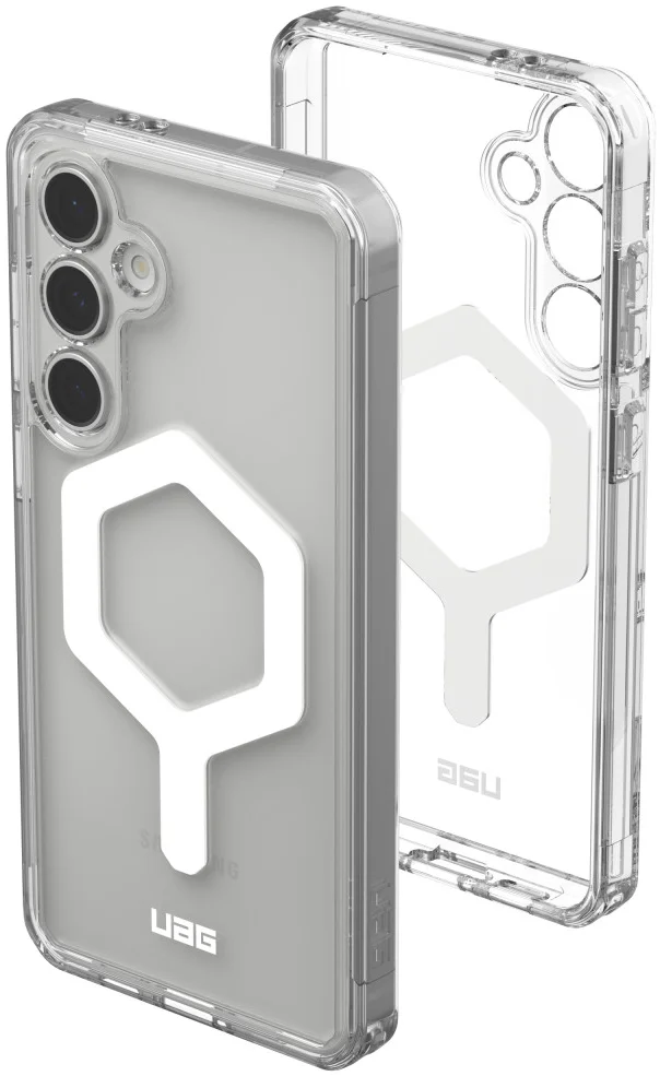 UAG Plyo Pro Samsung Galaxy S24 FE Hoesje MagSafe Back Cover Ice Wit afbeelding 4