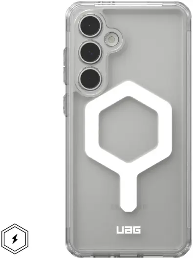 UAG Plyo Pro Samsung Galaxy S24 FE Hoesje MagSafe Back Cover Ice Wit afbeelding 5