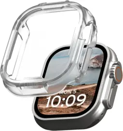 UAG Scout - Apple Watch Ultra 3/2/1 Hoesje - Bumper Case Transparant afbeelding