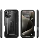 SUPCASE UB Pro Apple iPhone 16 Hoesje Full Protect Kickstand Zwart