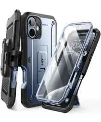 SUPCASE UB Pro Apple iPhone 16 Hoesje Full Protect Kickstand Blauw