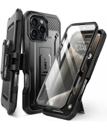 SUPCASE UB Pro Apple iPhone 16 Pro Hoesje Full Protect Kickstand Zwart