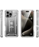 SUPCASE UB Pro Apple iPhone 16 Pro Hoesje Full Protect Kickstand Transparant