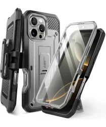 SUPCASE UB Pro Apple iPhone 16 Pro Hoesje Full Protect Kickstand Grijs