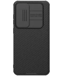 Nillkin CamShield Samsung Galaxy S24 FE Hoesje Camera Slider Back Cover Zwart