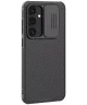 Nillkin CamShield Samsung Galaxy S24 FE Hoesje Camera Slider Back Cover Zwart