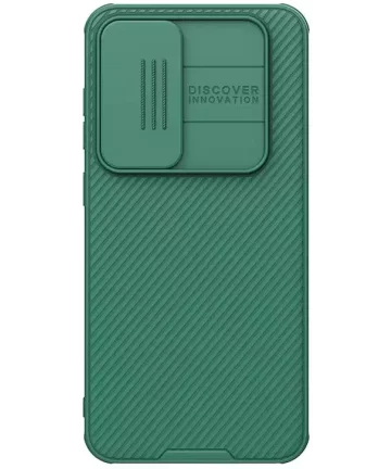 Nillkin CamShield Samsung Galaxy S24 FE Hoesje Camera Slider Back Cover Groen Hoesjes