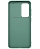 Nillkin CamShield Samsung Galaxy S24 FE Hoesje Camera Slider Back Cover Groen