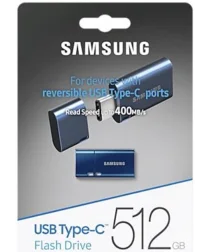 Originele Samsung USB-C Stick voor Extra Opslaggeheugen 512GB Blauw