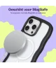 HappyCase Wavy Apple iPhone 16 Pro Hoesje MagSafe Back Cover Zwart