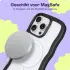 HappyCase Wavy Apple iPhone 16 Pro Hoesje MagSafe Back Cover Zwart afbeelding 5