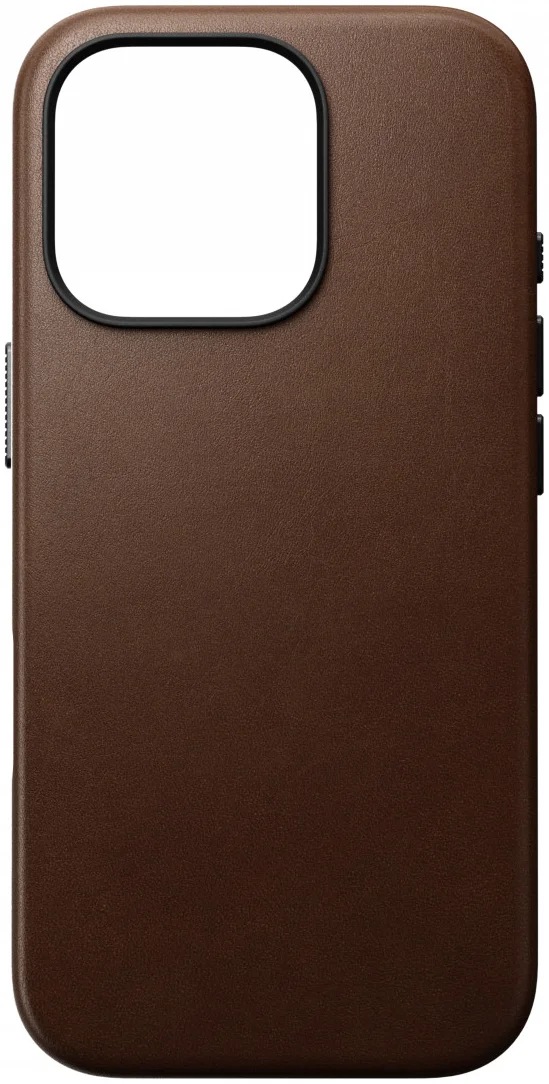 Nomad Traditional Leather iPhone 16 Pro Hoesje Leer MagSafe Bruin afbeelding 7