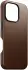 Nomad Traditional Leather iPhone 16 Pro Hoesje Leer MagSafe Bruin afbeelding 1