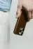 Nomad Traditional Leather iPhone 16 Pro Hoesje Leer MagSafe Bruin afbeelding 4