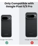 PITAKA MagEZ 5 Google Pixel 9 / 9 Pro Hoesje 600D Ultra Dun MagSafe Zwart