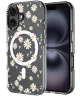 HappyCase Joy Apple iPhone 16 Hoesje MagSafe Back Cover Daisy Hearts