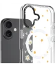 HappyCase Joy Apple iPhone 16 Hoesje MagSafe Back Cover Daisy Hearts