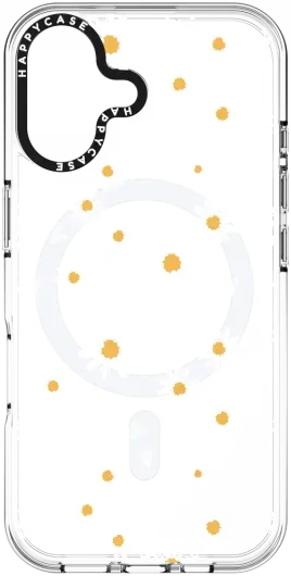 HappyCase Joy Apple iPhone 16 Hoesje MagSafe Back Cover Daisy Hearts afbeelding 16