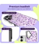 HappyCase Joy Apple iPhone 16 Hoesje MagSafe Back Cover Purple Floral