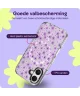 HappyCase Joy Apple iPhone 16 Hoesje MagSafe Back Cover Purple Floral