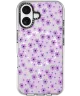 HappyCase Joy Apple iPhone 16 Hoesje MagSafe Back Cover Purple Floral