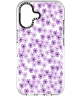 HappyCase Joy Apple iPhone 16 Hoesje MagSafe Back Cover Purple Floral