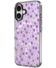 HappyCase Joy Apple iPhone 16 Hoesje MagSafe Back Cover Purple Floral