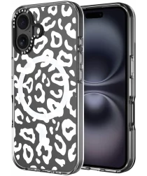 HappyCase Joy Apple iPhone 16 Hoesje MagSafe Back Cover Wild Leopard