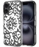 HappyCase Joy Apple iPhone 16 Hoesje MagSafe Back Cover Wild Leopard