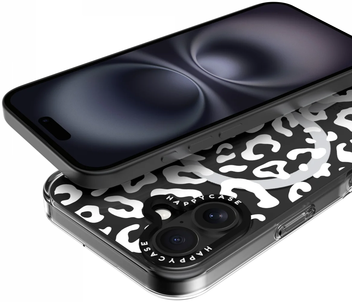 HappyCase Joy Apple iPhone 16 Hoesje MagSafe Back Cover Wild Leopard afbeelding 11