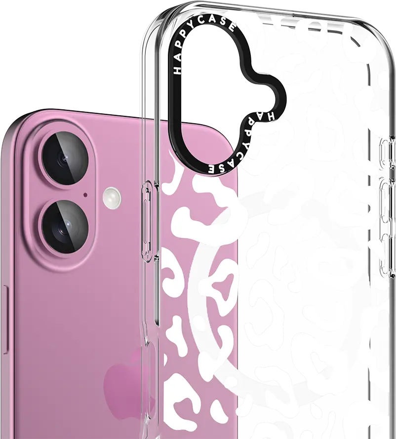 HappyCase Joy Apple iPhone 16 Hoesje MagSafe Back Cover Wild Leopard afbeelding 2