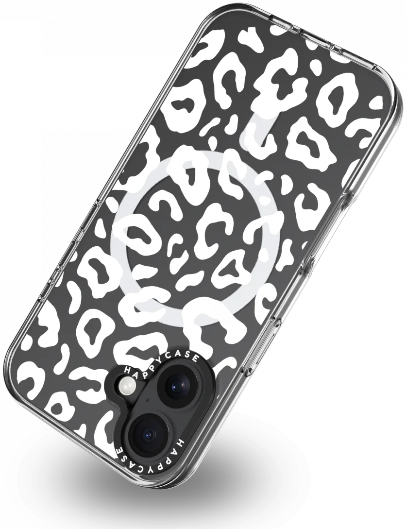 HappyCase Joy Apple iPhone 16 Hoesje MagSafe Back Cover Wild Leopard afbeelding 13