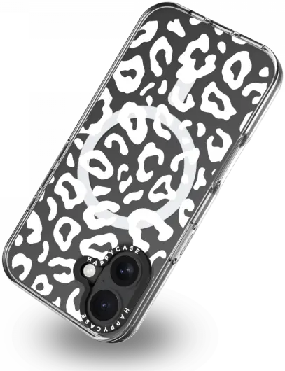 HappyCase Joy Apple iPhone 16 Hoesje MagSafe Back Cover Wild Leopard afbeelding 13
