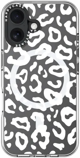 HappyCase Joy Apple iPhone 16 Hoesje MagSafe Back Cover Wild Leopard afbeelding 14
