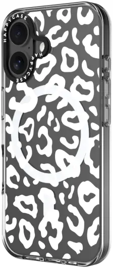 HappyCase Joy Apple iPhone 16 Hoesje MagSafe Back Cover Wild Leopard afbeelding 16