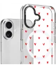 HappyCase Joy Apple iPhone 16 Hoesje MagSafe Back Cover Love Hearts