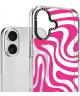 HappyCase Joy Apple iPhone 16 Hoesje MagSafe Back Cover Wavy Swirl